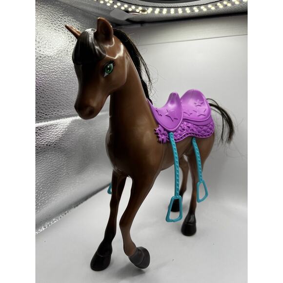 Barbie & Sisters Doll A Pony Tale Skipper Horse 2012 Mattel Purple Saddle - Picture 3 of 14